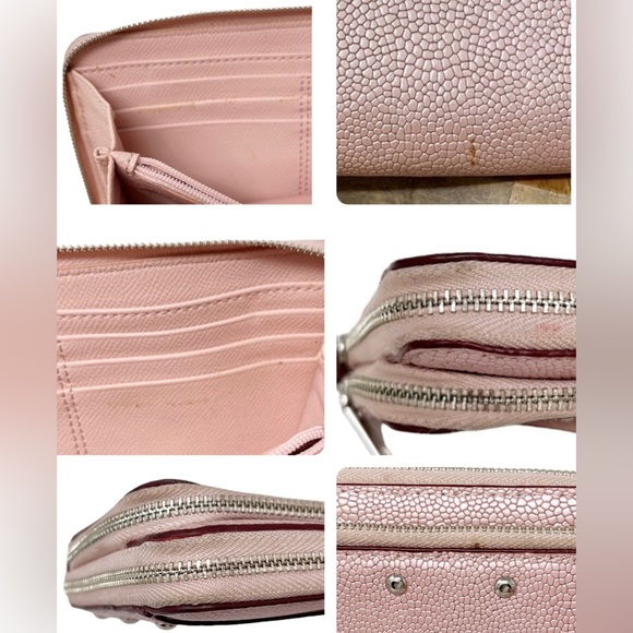 COACH Studded Leather Wallet/Wristlet - Picture 16 of 16